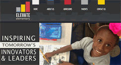 Desktop Screenshot of elevateschool.com